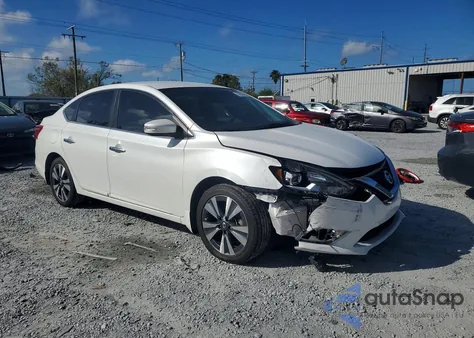 2017 Nissan Sentra Sl из США, поврежденный, VIN 3N1AB7AP1HY376620